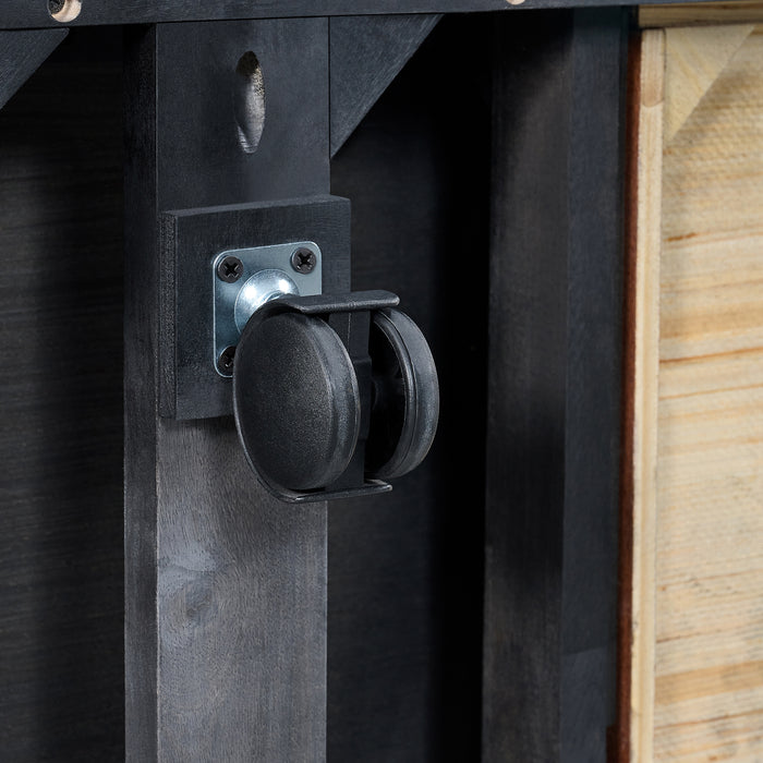 Wagner Rectangular Lift-Top Coffee Table w/ Casters in Cherry