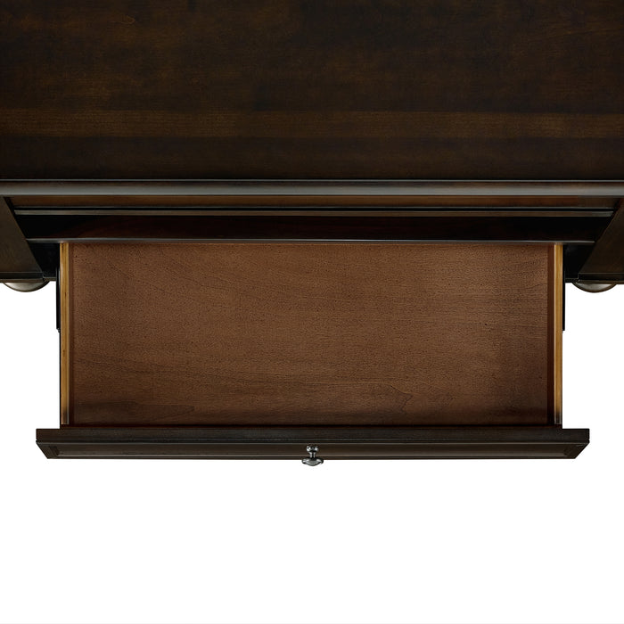 Wagner 3PC Occasional Table Set in Cherry-Square Lift-Top Coffee Table & Two End Table