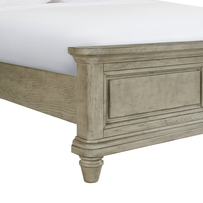 Whit-Ash Panel Bedroom Set
