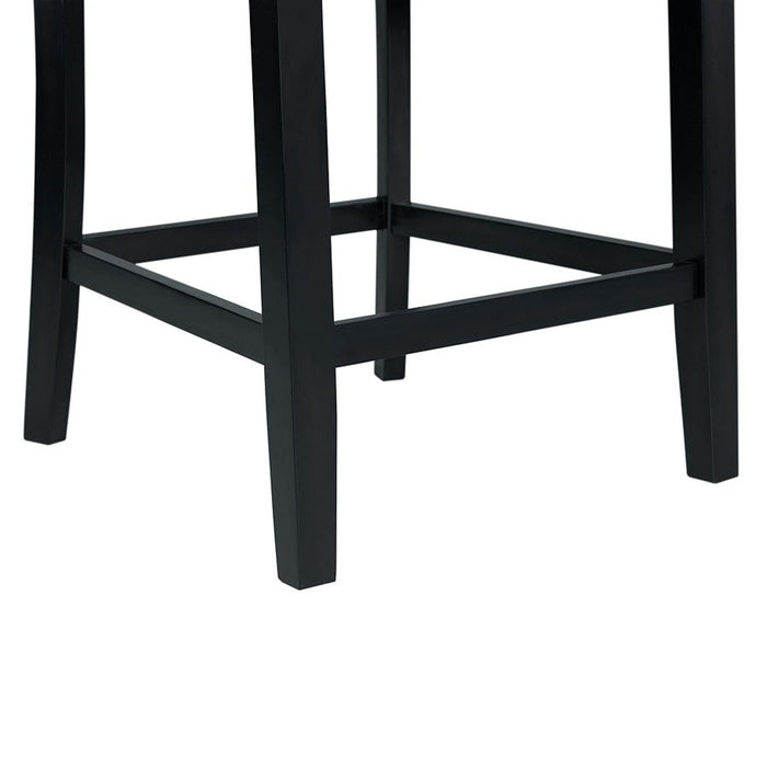 Elements International Francesca Counter Height Side Chair (Set of 2) in Grey