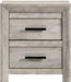Elements International Ellen Nightstand in White image