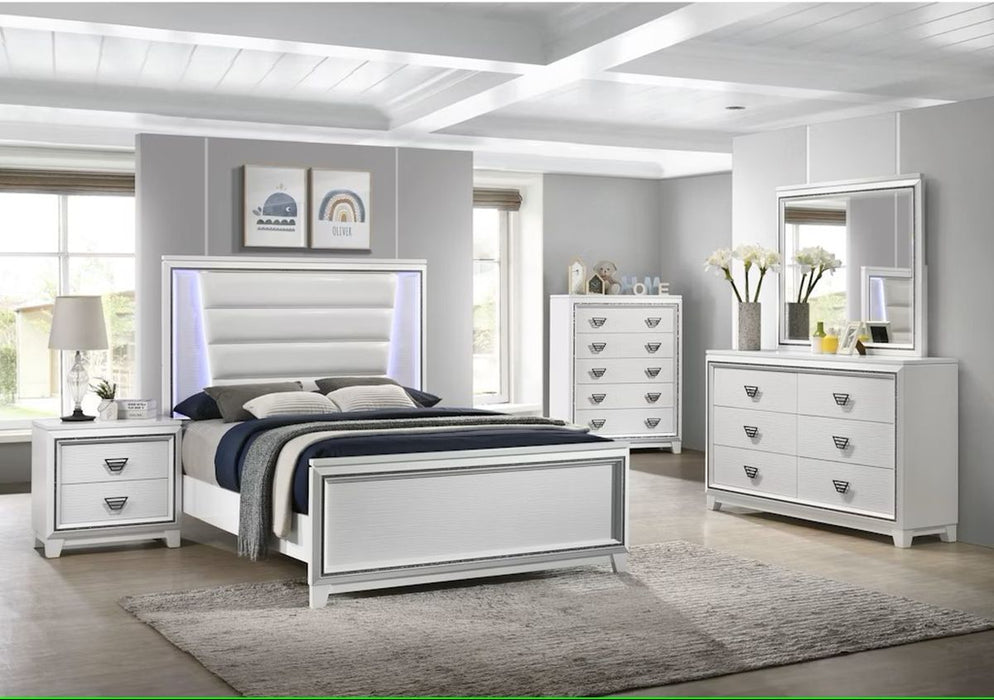 Elements International Moondance Chest in White