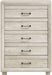 Elements International Fort Worth Chest in White image