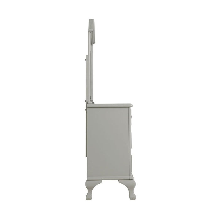 Elements International Jesse Youth Dresser in Grey