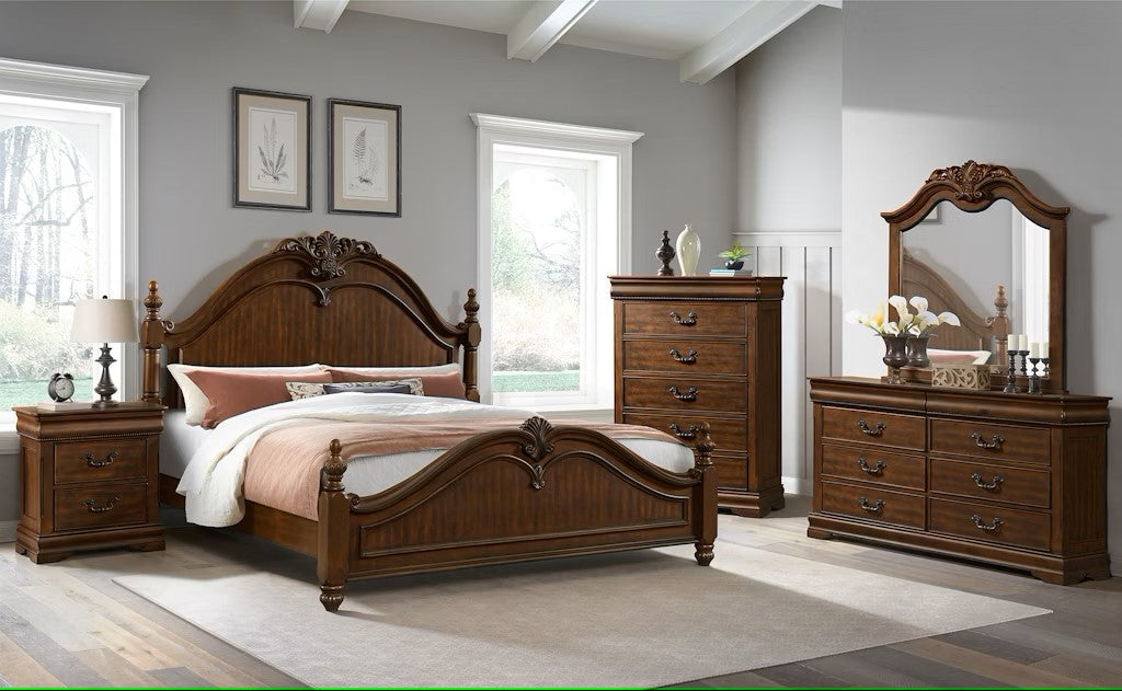 Elements International Northridge Chest in Brown