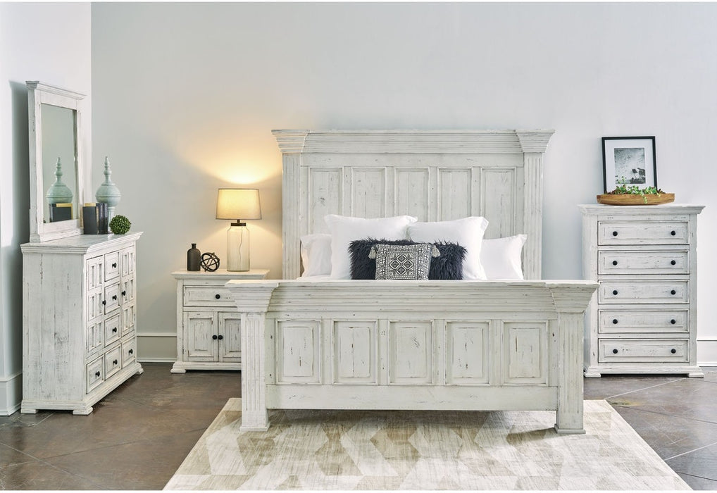 Elements International Olivia White Mirror