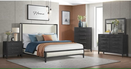 Elements International Versailles Dresser in Black